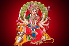 3d God Wallpaper of Hindu Durga Maa