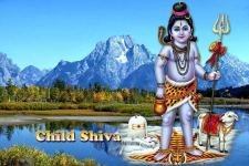 Child Shiva Wallpaper
