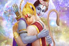 God Hanuman With Ram