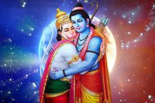 God Rama With Hanuman