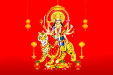 Hindu Goddess Durga Mata Wallpaper