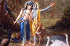 Lord Krishna and Balaram