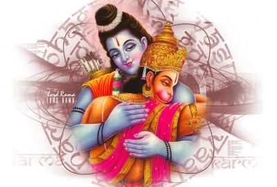 Lord Rama With Hanuman Wallpapers