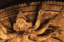Statue of Goddess Durga Wallpaper