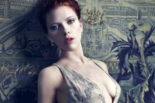 Actress Scarlett Johansson Portrait Beauty Wallpaper