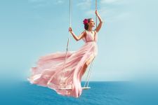 Natalie Portman Summer Dress Wallpaper
