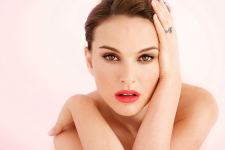 Red Lipstick Actress Natalie Portman Wallpaper
