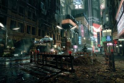 Cyberpunk 3d Science Game City Wallpaper