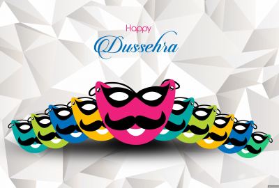 Happy Dussehra Festival of India HD Desktop Background Wallpaper