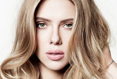Scarlett Johansson Closeup Wide HD Wallpaper