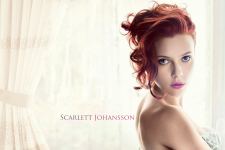 Scarlett Johansson Model Wide HD Wallpaper