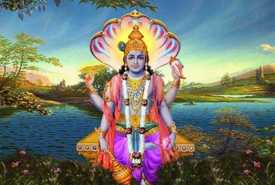 Hindu God Vishnu Hd Wallpaper