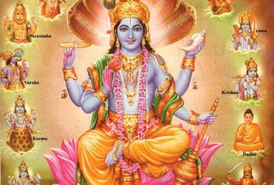 Hindu God Vishnu Wallpaper
