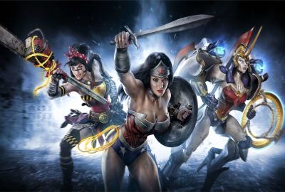 Infinite Crisis Fantasy Wonder Woman Comics PC Game