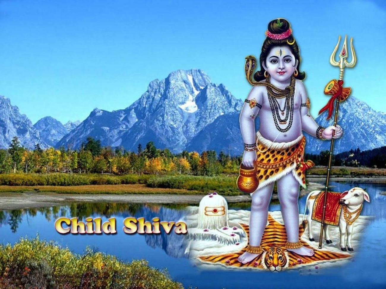 Child Shiva Wallpaper