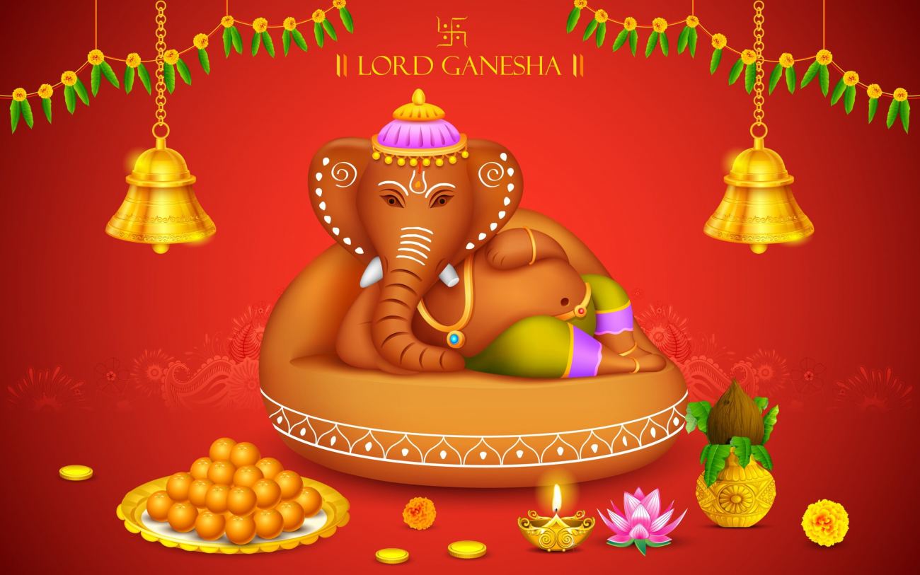 HD Wallpaper Ganesh Chaturthi Decoration