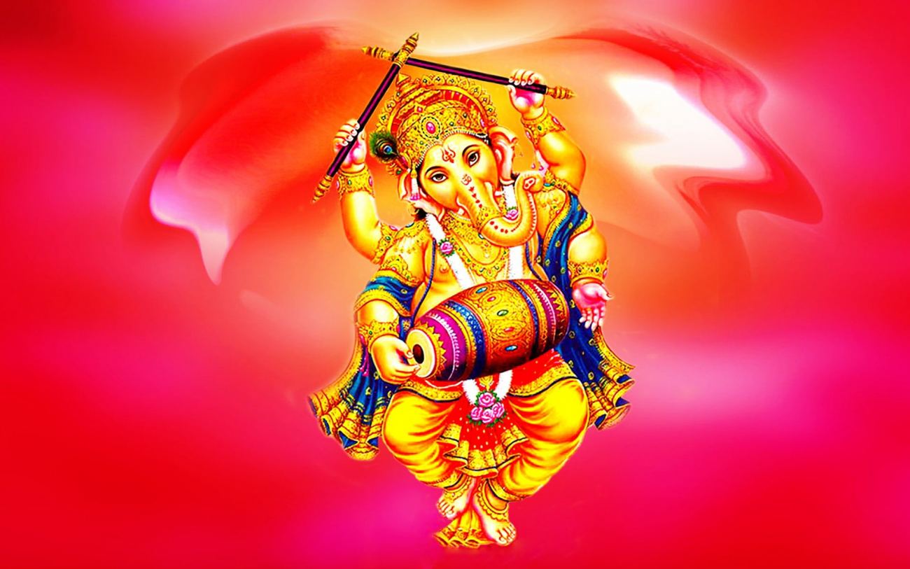 HD Wallpaper Lord Ganesha Dancing