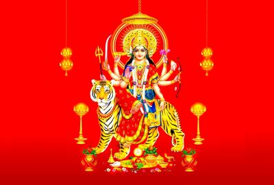 Hindu Goddess Durga Mata Wallpaper