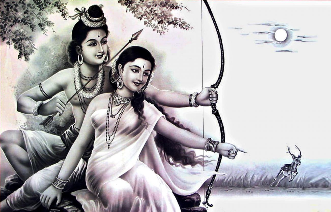 Lord Rama And Mata Sita Wallpaper