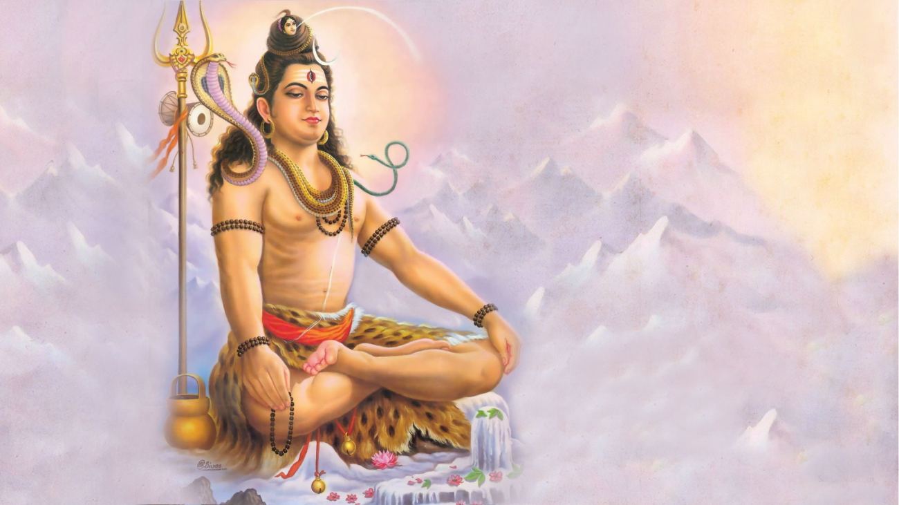 Lord Shiva Meditation Wallpaper