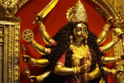 Maa Durga Statue Wallpaper