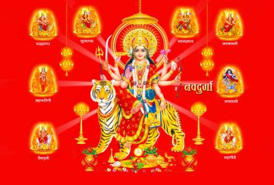 Maa Nav Durga Wallpaper