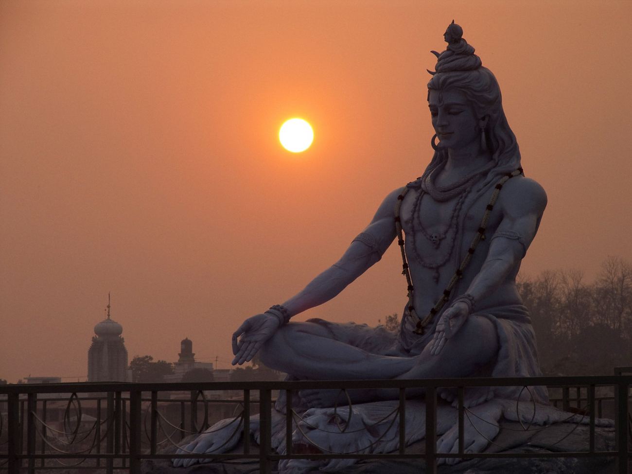 Mahashivratri Sunset Lord Shiva Wallpaper