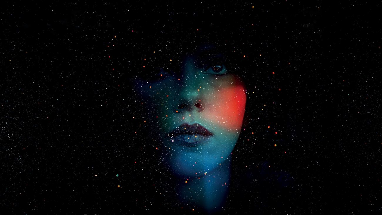 Scarlett Johansson Star Space Wallpaper