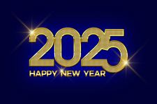 Happy New Year 2025 Hd Wallpaper