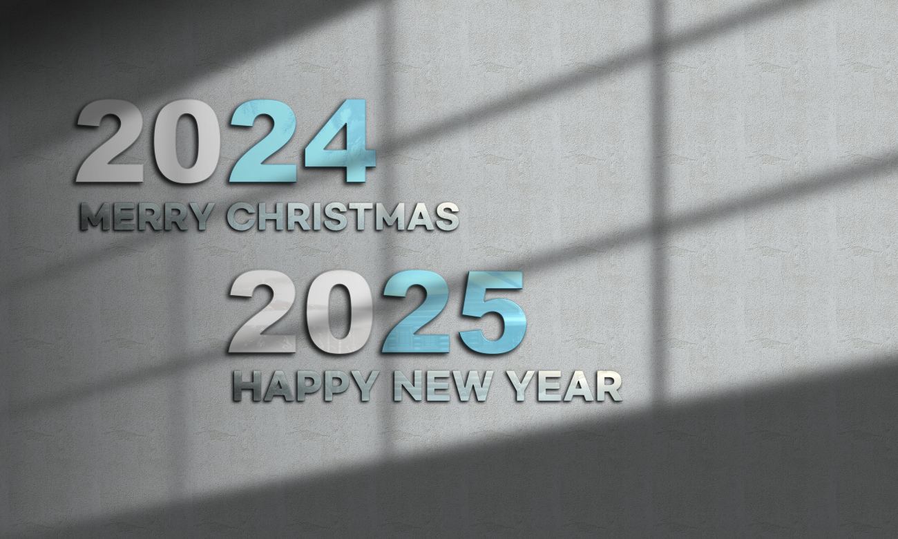 Merry Christmas 2025 HD Wallpaper