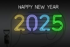 New Year HD Wallpaper 2025