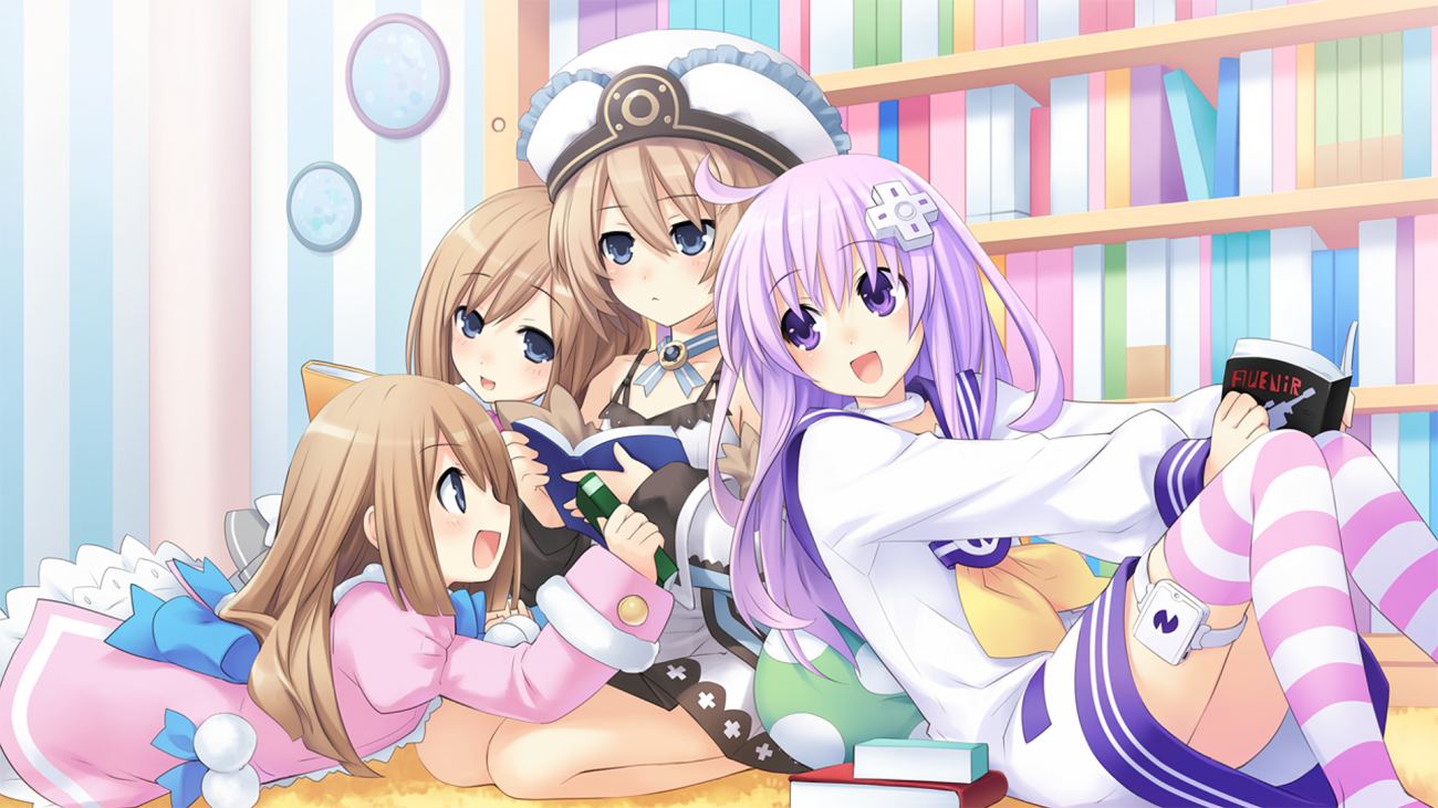 Neptunia MK2 Blanc PC Video Game Girls HD Wallpaper