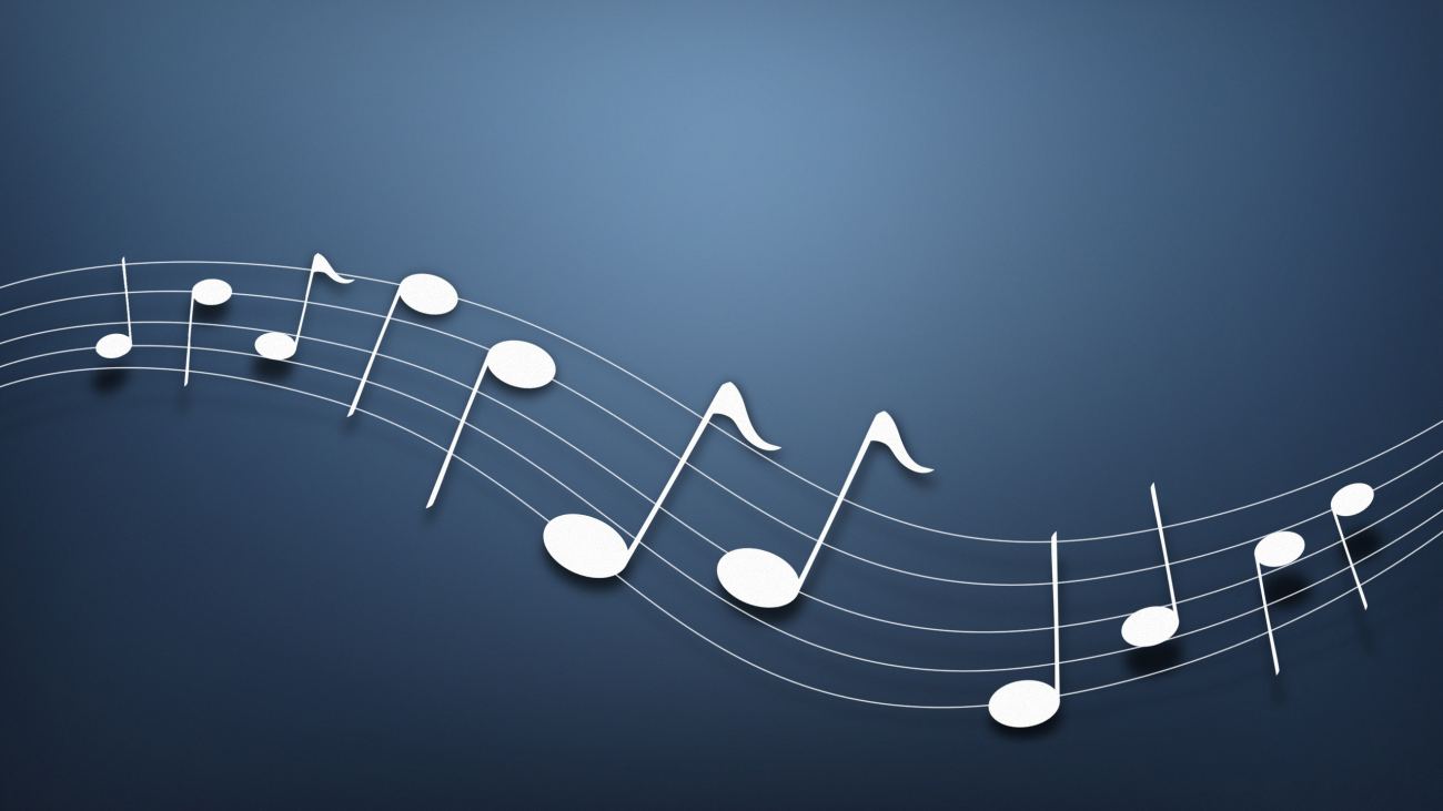 Musical Notes Background Wallpaper