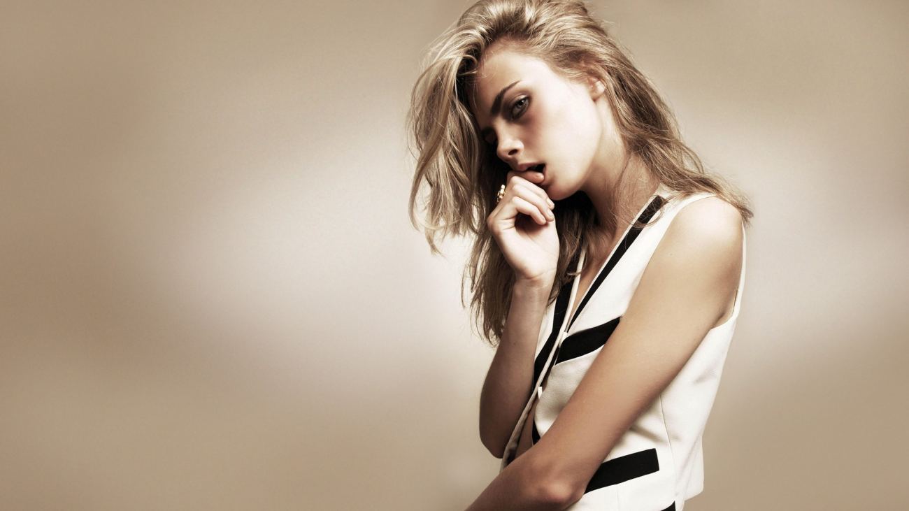 Blondes Cara Delevingne Desktop HD Wallpaper