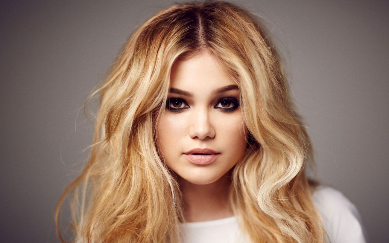 Olivia Holt Blonde HD Wide Wallpaper