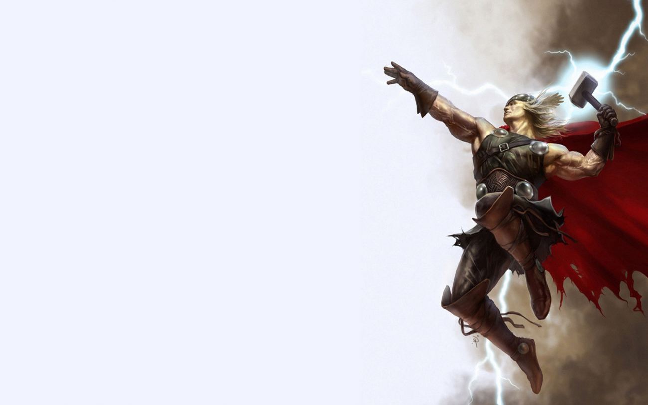 Thor Movie Hero Artwork DC Marvel Comics