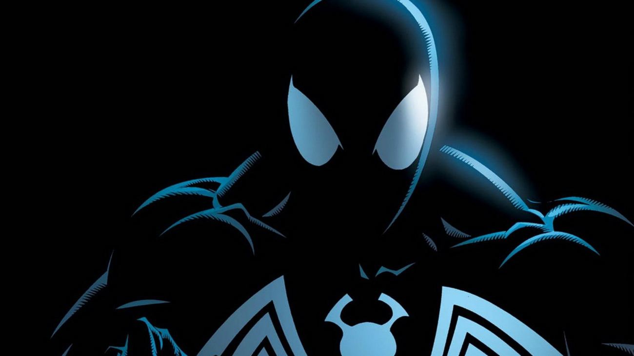 Black Spiderman Superhero Comics Wallpaper