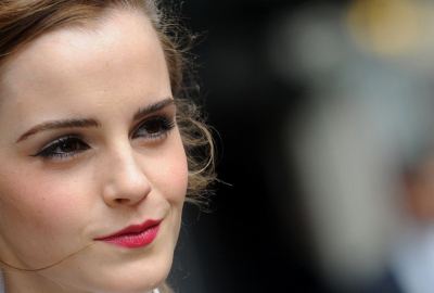 Cute Red Lips of Emma Watson HD Pics