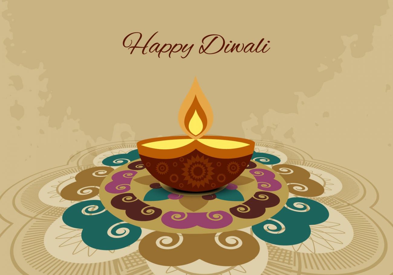 Diwali Rangoli Background Wallpaper