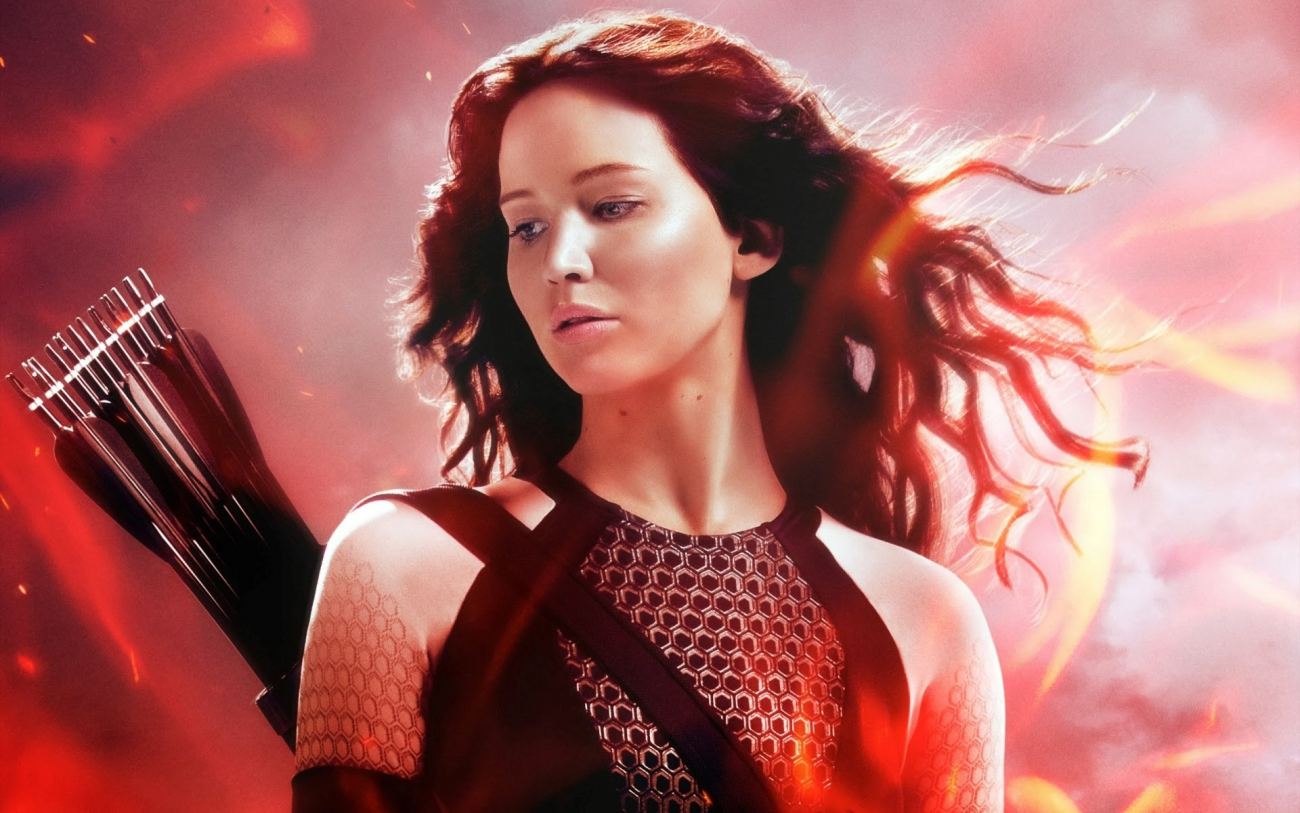 The Hunger Games Jennifer Lawrence Actrees Wallpaper