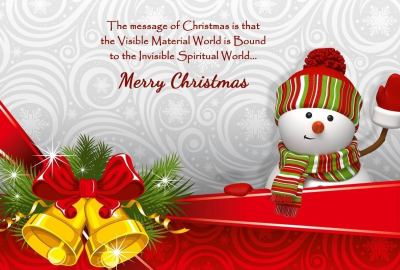 Wishing You Merry Christmas Greetings Photo