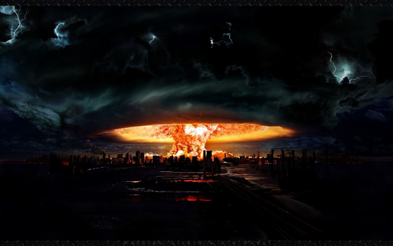 Fire Flames Nuclear Explosion Matter Wallpaper