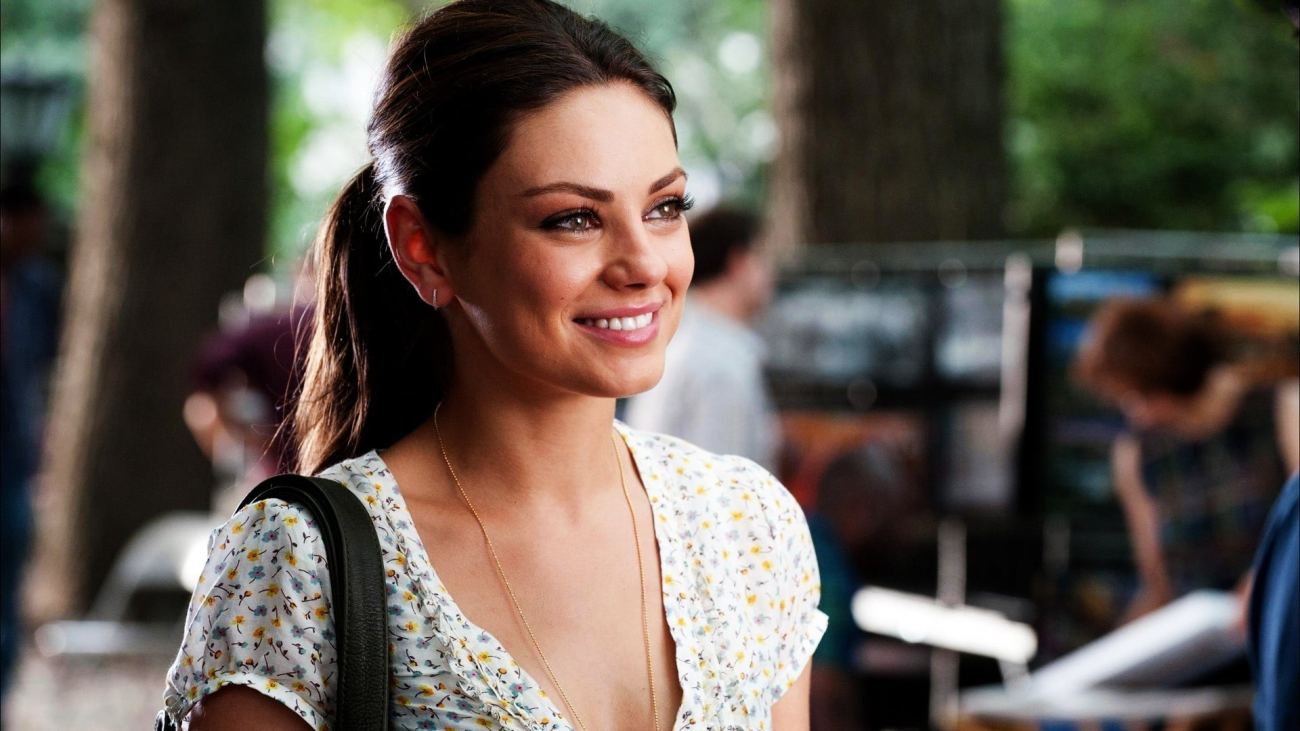 Mila Kunis Actress Smiling, Wallpaper