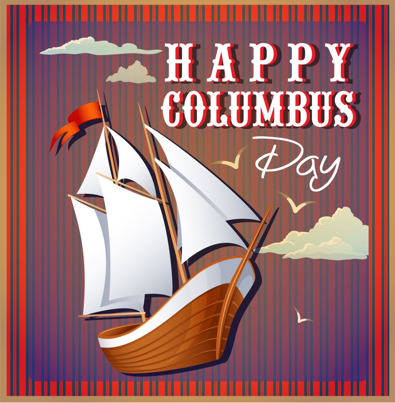 Happy Columbus Day Hd Wallpapers