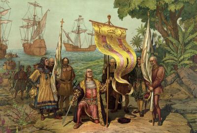 Happy Columbus Day Wallpaper