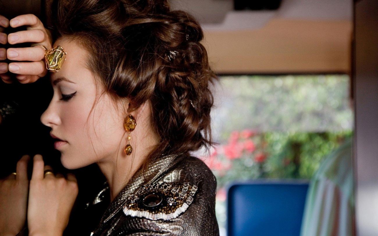 Actress Face Olivia Wilde Wallpaper