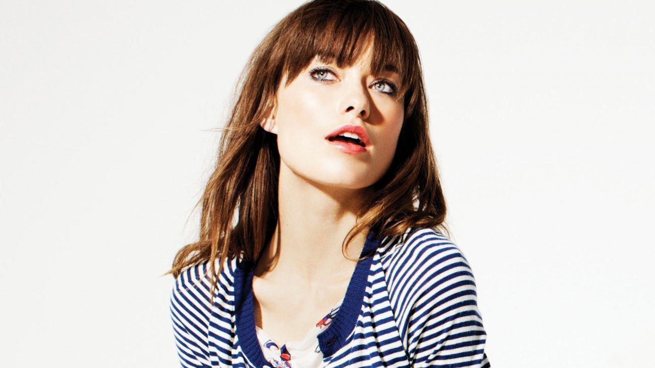 Actress Olivia Wilde Red Lips Hd Wallpaper