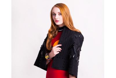 Beautiful Actress Sophie Turner Blonde Wallpaper