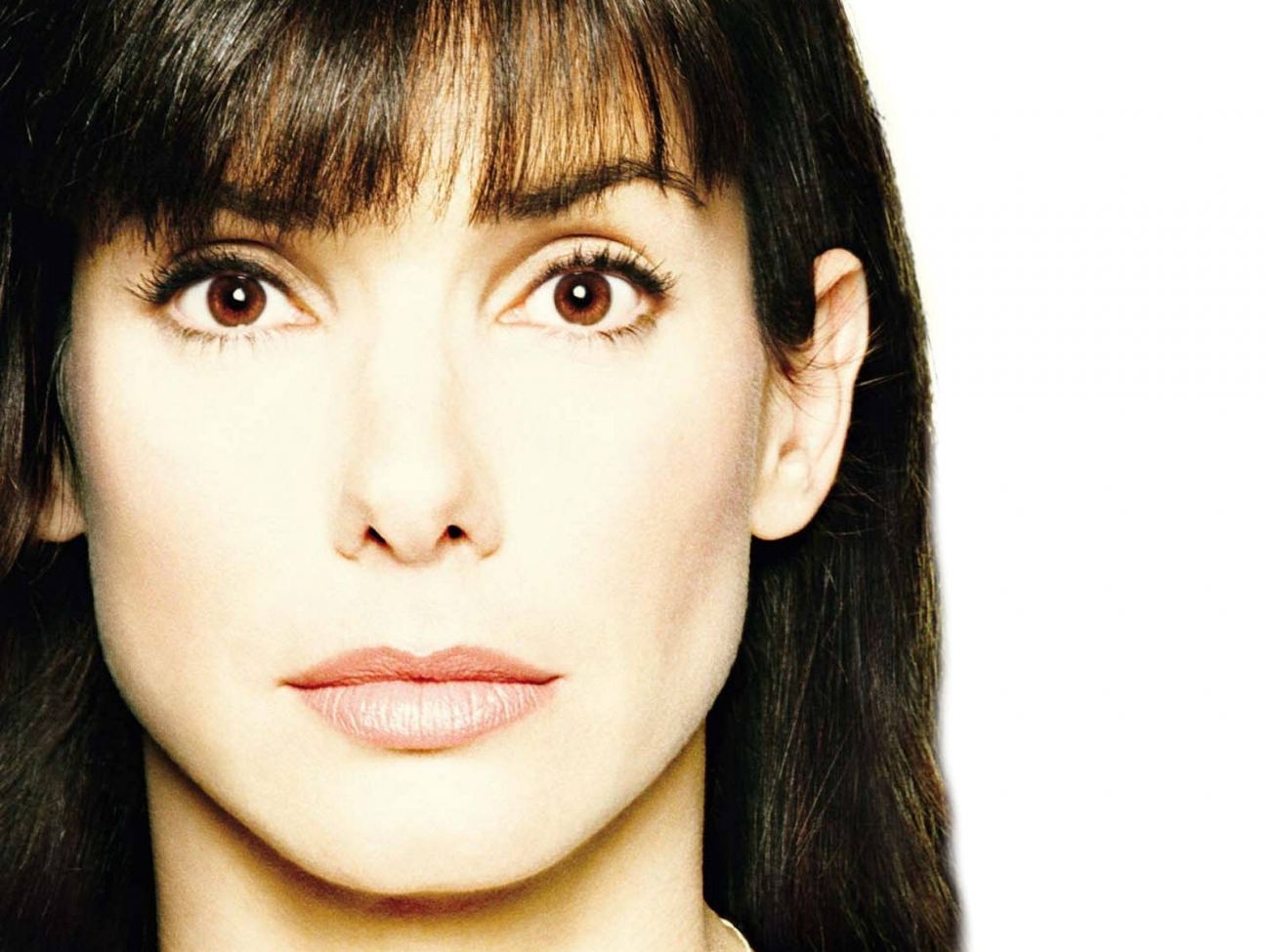 Beautiful Face of Sandra Bullock
