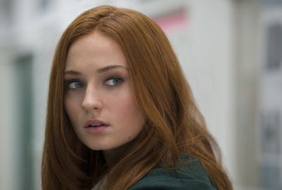 Sophie Turner Redhead Headshot Wallpaper